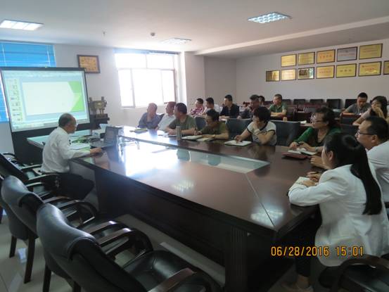 青海物產(chǎn)現(xiàn)代物流投資管理有限公司黨支部 開展&ldquo;兩學一做&rdquo;支部書記講黨課活動