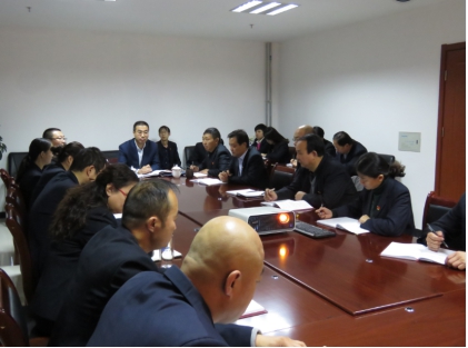 集團(tuán)黨委成員、紀(jì)委書(shū)記李志明來(lái)我司宣講黨的十九大精神